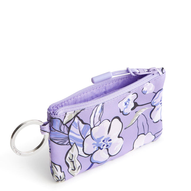 Outlet Zip ID Case-Wild Roses Lavender-Image 2-Vera Bradley
