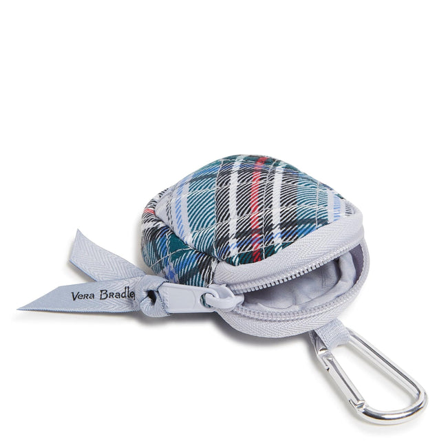 Bag Charm for AirPods-Snowy Plaid-Image 2-Vera Bradley