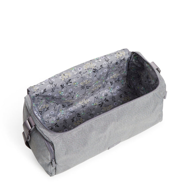 Lighten Up Medium Active Duffel-Medium Heather Gray-Image 3-Vera Bradley