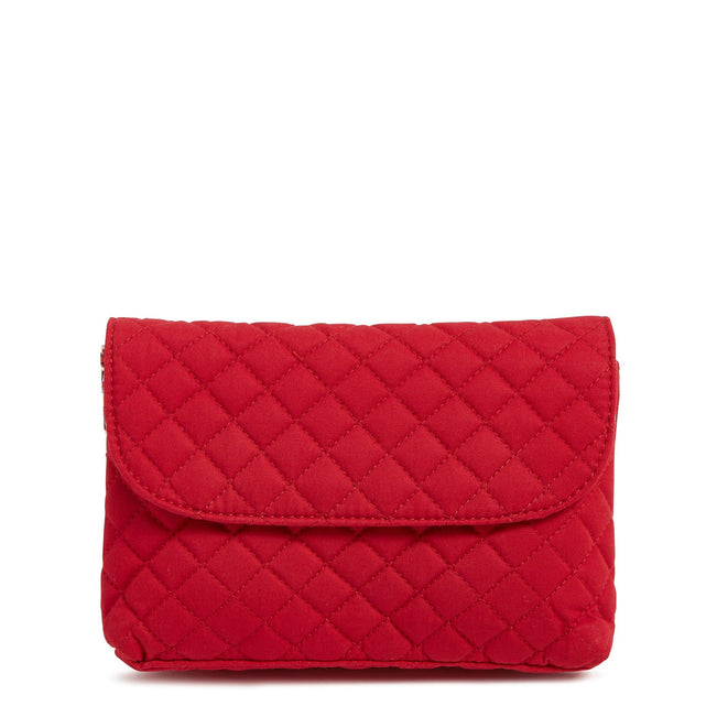 Brush & Cosmetic Case-Cardinal Red-Image 1-Vera Bradley
