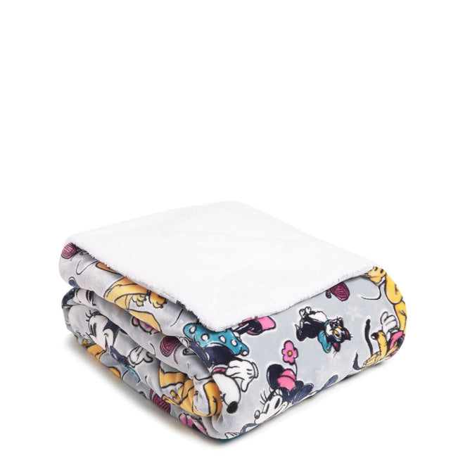 Disney Cozy Life Throw Blanket-Mickey Mouse Family Fun-Image 3-Vera Bradley