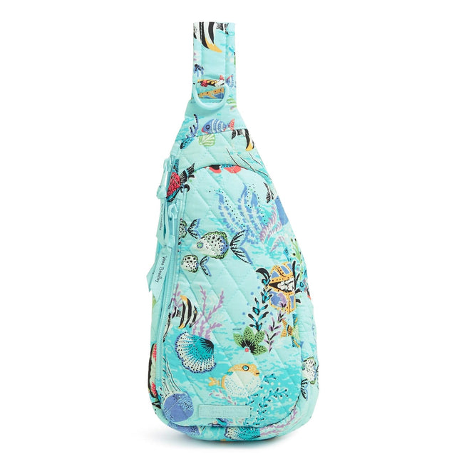 Essential Compact Sling Backpack-Antilles Treasure-Image 1-Vera Bradley