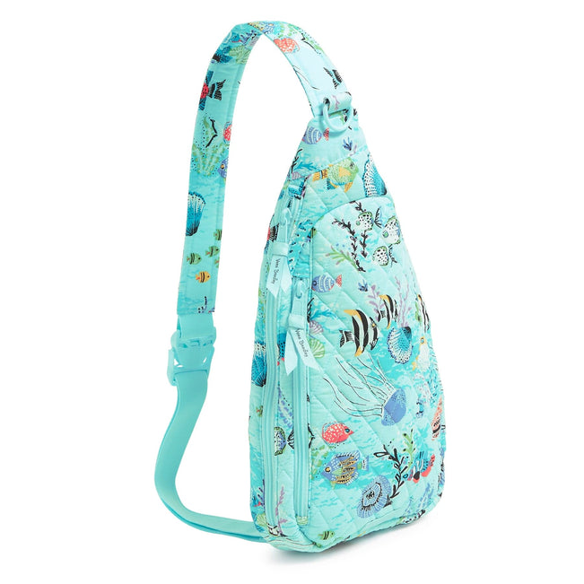Essential Sling Backpack-Antilles Treasure-Image 2-Vera Bradley