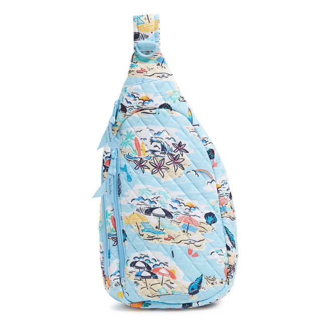 Essential Sling Backpack-Beach Treasures-Image 1-Vera Bradley