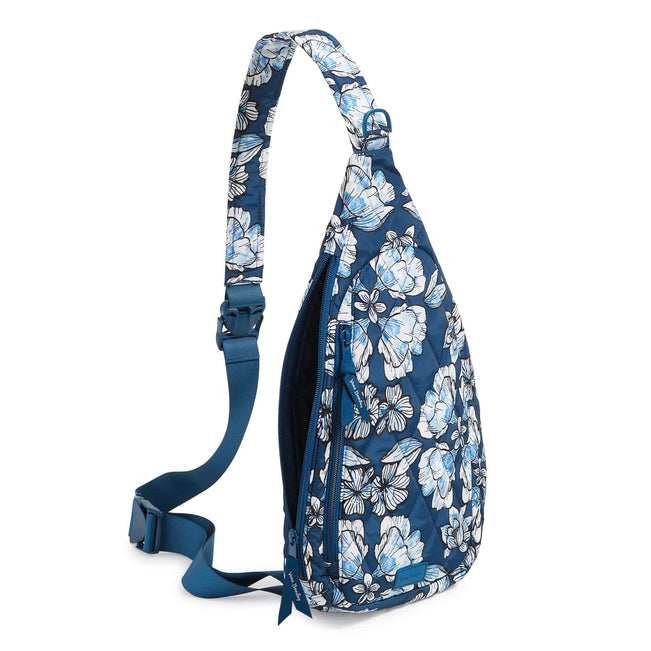 Outlet Ultralight Essential Sling Backpack-Dive Floral Medallion-Image 2-Vera Bradley