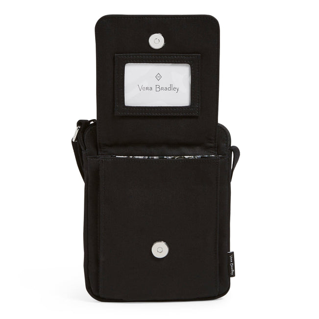 RFID Mini Hipster-Recycled Cotton Black-Image 6-Vera Bradley