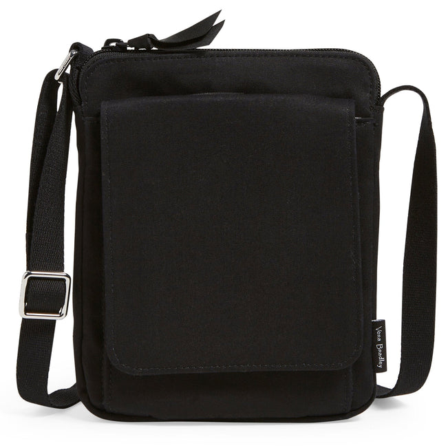 RFID Mini Hipster-Recycled Cotton Black-Image 3-Vera Bradley