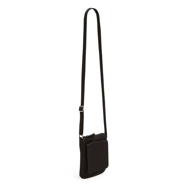RFID Mini Hipster-Recycled Cotton Black-Image 4-Vera Bradley