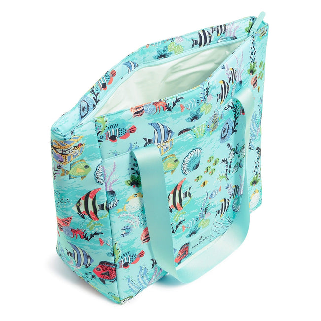 Lighten Up Large Cooler Bag-Antilles Treasure-Image 3-Vera Bradley