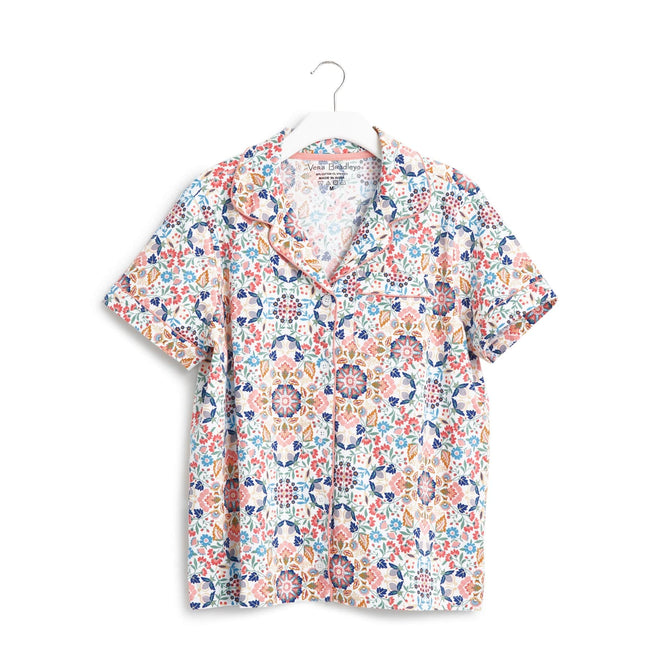 Short-Sleeved Pajama Set-Image 3-Vera Bradley