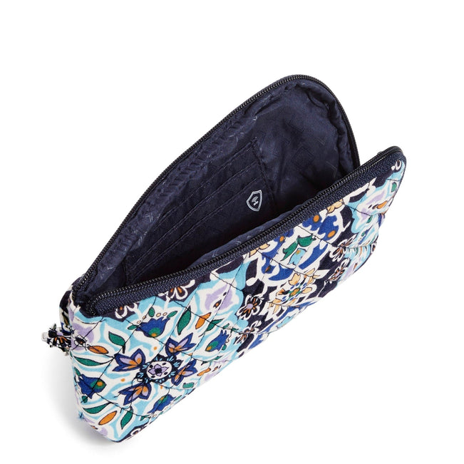 Factory Style RFID Slim Wristlet-Lisbon Medallion Cool-Image 2-Vera Bradley