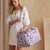 Disney Large Travel Duffel Bag-Belle Floral-Image 2-Vera Bradley