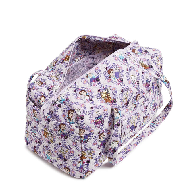 Disney Large Travel Duffel Bag-Belle Floral-Image 3-Vera Bradley