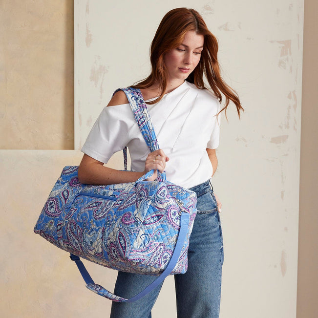 Vera bradley large duffel bag sale sale