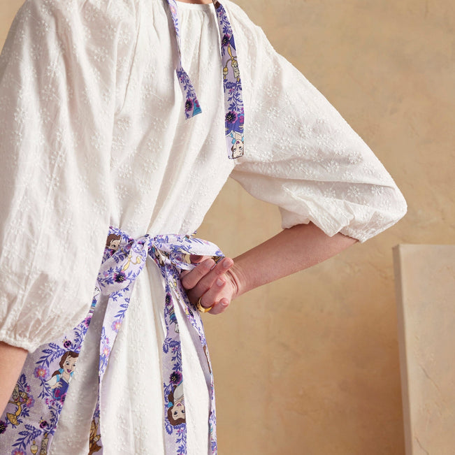 Disney Apron-Belle Floral-Image 3-Vera Bradley