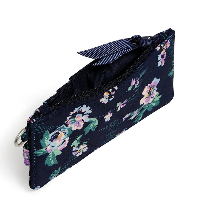 Ultimate Card Case-Navy Garden-Image 2-Vera Bradley