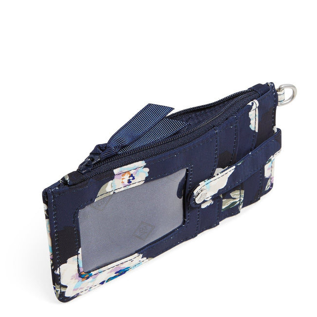 Ultimate Card Case-Blooms and Branches Navy-Image 2-Vera Bradley