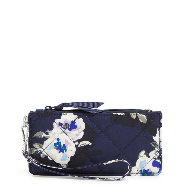 Ultimate Card Case-Blooms and Branches Navy-Image 1-Vera Bradley