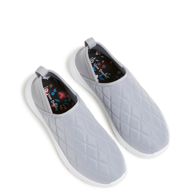 Factory Style VB Cloud Convertible Slip-On-Nickel Gray-Image 1-Vera Bradley