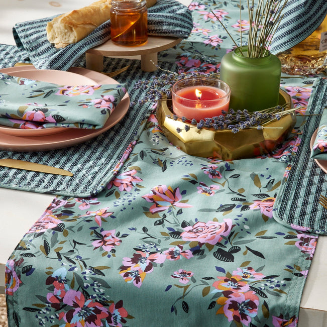 Table Runner-Rosy Outlook-Image 1-Vera Bradley