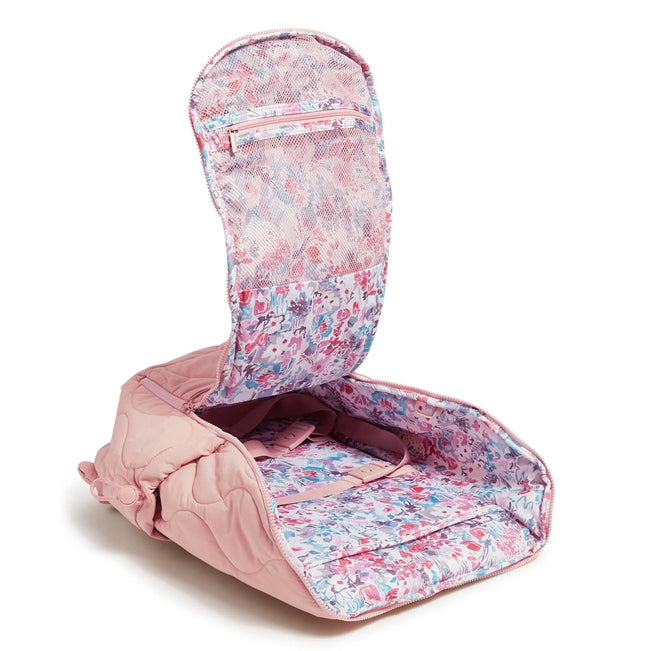 Featherweight Travel Backpack-Rose Quartz-Image 5-Vera Bradley