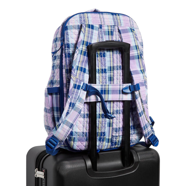 Large Travel Backpack - Cotton | Vera Bradley – Vera Bradley  display picture 3