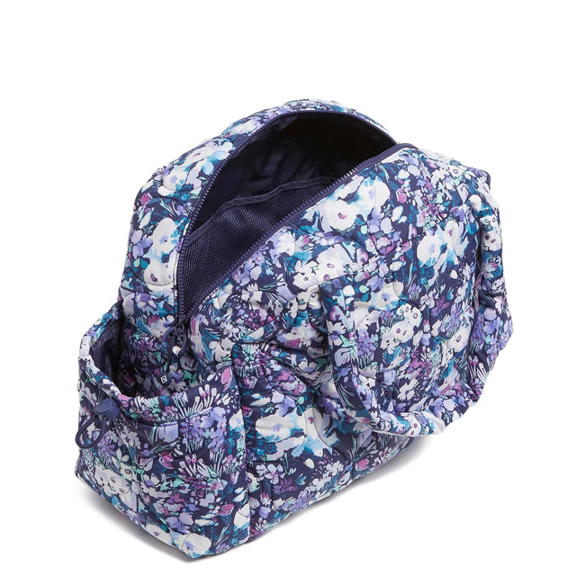 Featherweight Travel Bag-Artist's Garden Purple-Image 3-Vera Bradley