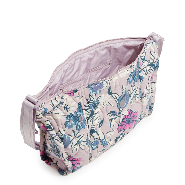 Featherweight Crossbody Bag-Fresh-Cut Floral Lavender-Image 5-Vera Bradley