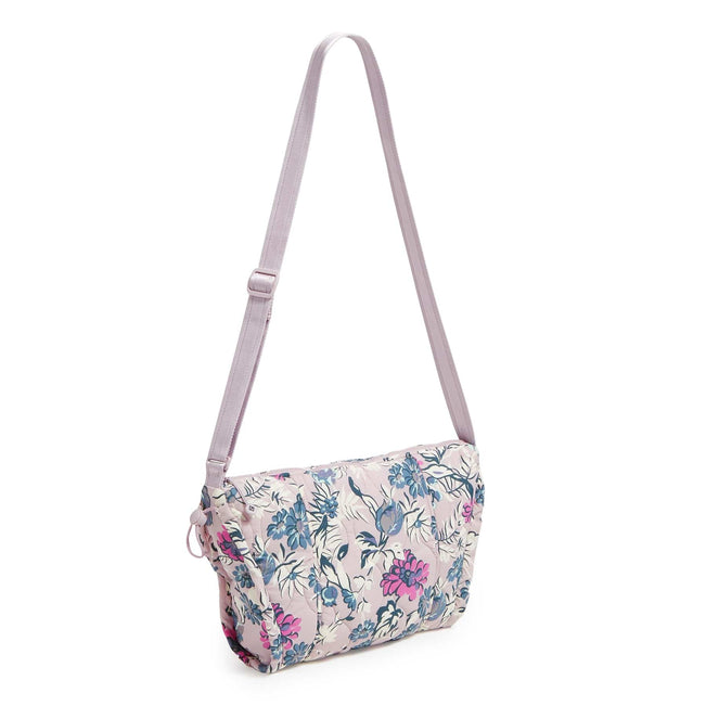 Featherweight Crossbody Bag-Fresh-Cut Floral Lavender-Image 4-Vera Bradley