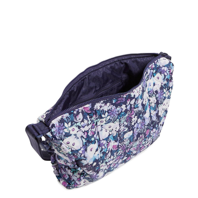 Featherweight Crossbody Bag-Artist's Garden Purple-Image 4-Vera Bradley