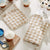Pot Holder & Oven Mitt Set-Gingham Sand-Image 1-Vera Bradley