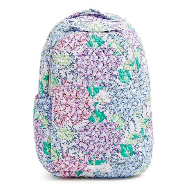 Outlet Travel Backpack-Happy Hydrangeas-Image 1-Vera Bradley