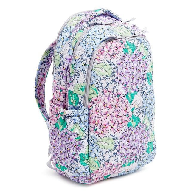 Outlet Travel Backpack-Happy Hydrangeas-Image 2-Vera Bradley