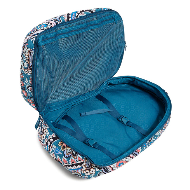 Travel Backpack-Haymarket Paisley Jewel-Image 2-Vera Bradley