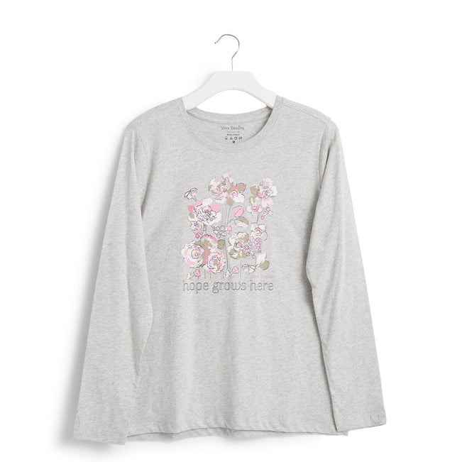 Outlet Long-Sleeved Graphic T-Shirt