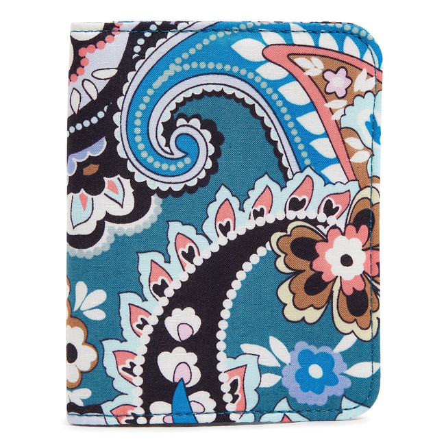 Passport & Vaccine Wallet-Haymarket Paisley Jewel-Image 1-Vera Bradley
