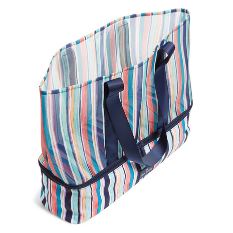 Mesh Dual Compartment Tote Bag