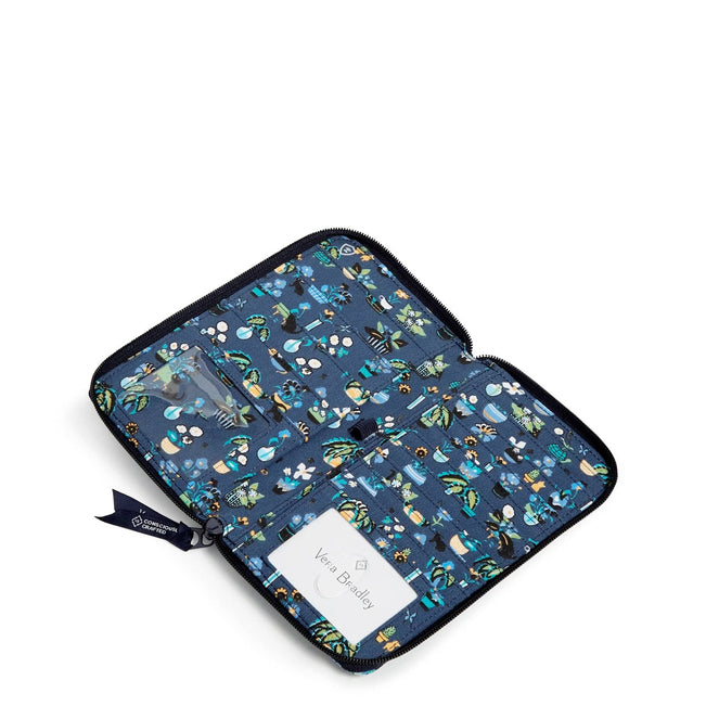 RFID Deluxe Travel Wallet-Dreamer Paisley-Image 2-Vera Bradley