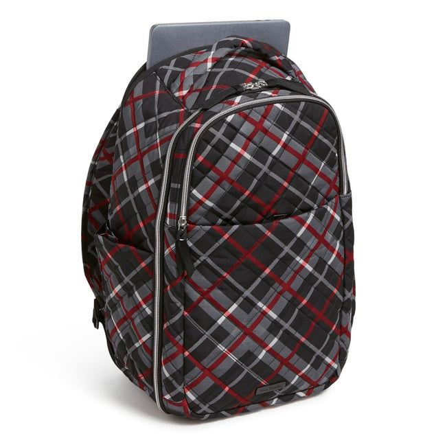 Travel Backpack-Paris Plaid-Image 6-Vera Bradley