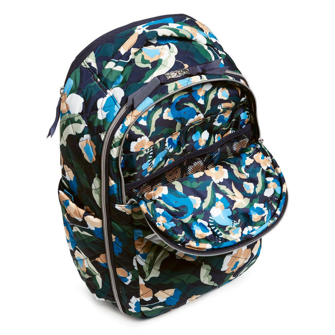 Travel Backpack-Immersed Blooms-Image 6-Vera Bradley