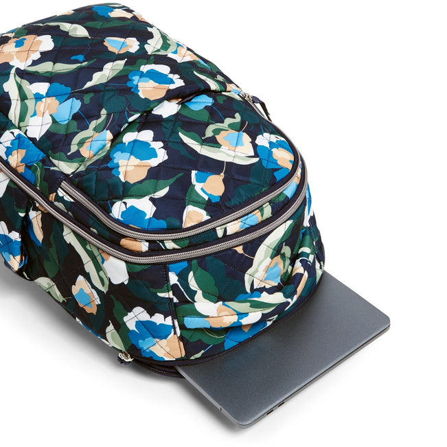 Travel Backpack-Immersed Blooms-Image 8-Vera Bradley