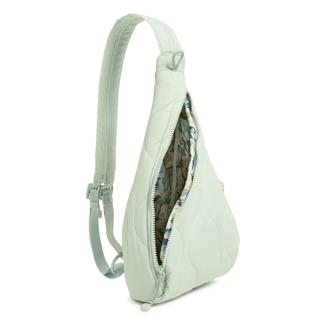 Featherweight Sling Backpack-Calm Mint-Image 7-Vera Bradley