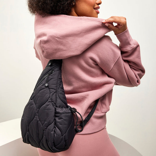 Featherweight Sling Backpack-Calm Mint-Image 9-Vera Bradley