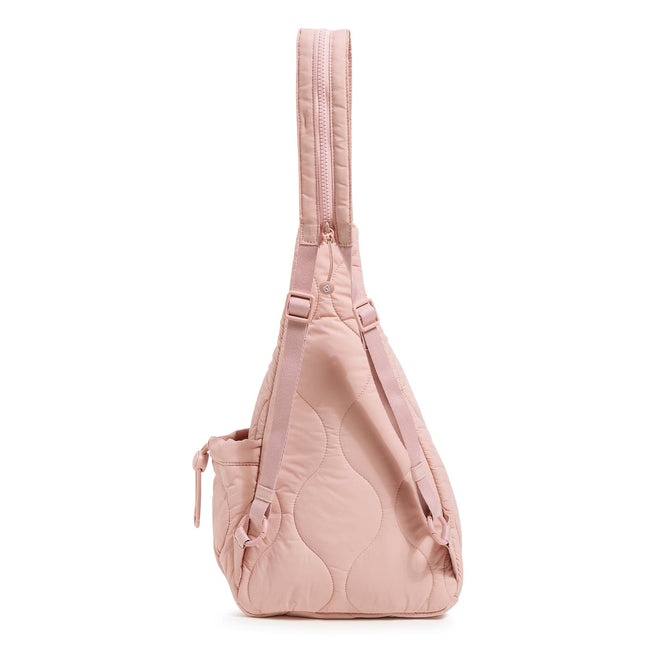 Featherweight Sling Backpack-Rose Quartz-Image 3-Vera Bradley