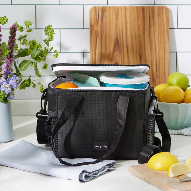 Lunch Cooler-Black-Image 4-Vera Bradley