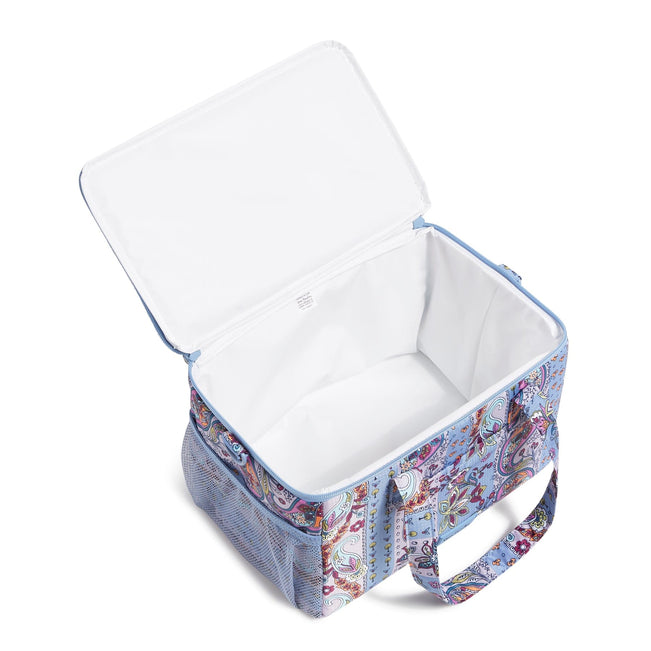 Cooler-Provence Paisley Stripes-Image 3-Vera Bradley