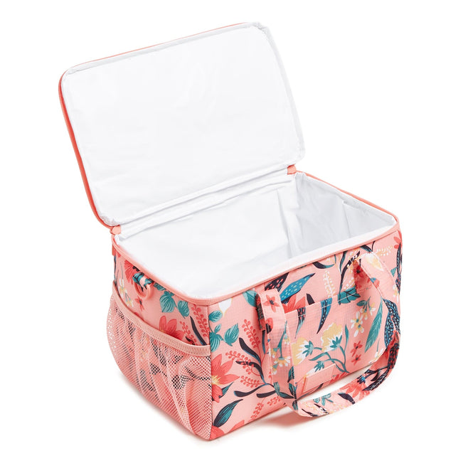 Cooler-Paradise Bright Coral-Image 2-Vera Bradley