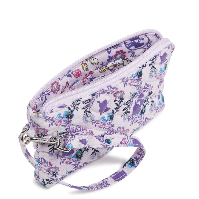 Disney Clip & Zip Mini Pouch-Belle Floral Cameos-Image 2-Vera Bradley