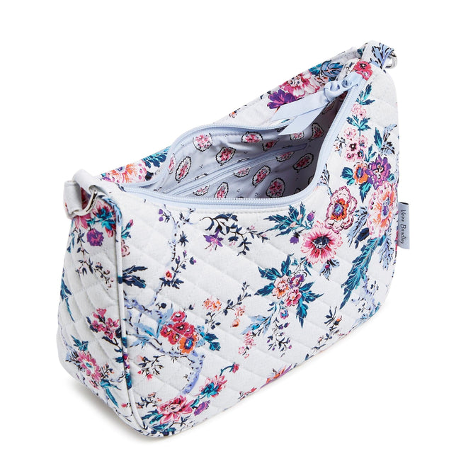 Frannie Crescent Crossbody Bag-Magnifique Floral-Image 6-Vera Bradley