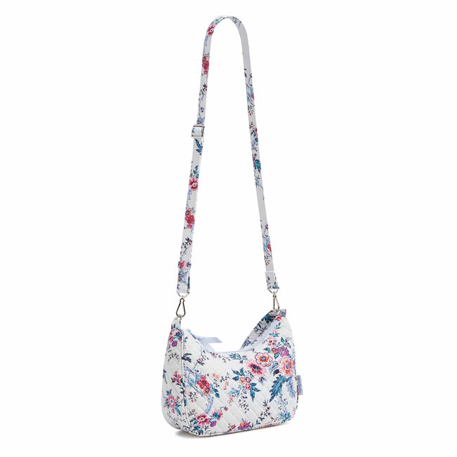 Frannie Crescent Crossbody Bag-Magnifique Floral-Image 5-Vera Bradley
